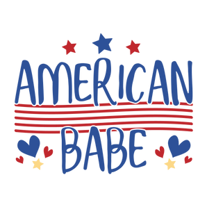 American Babe Design DTF - Ready to Press (V1) | Iris DTF
