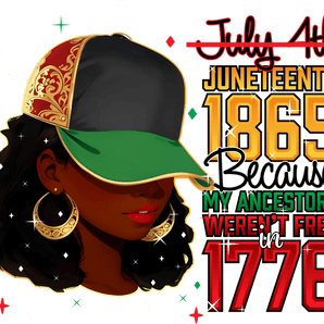 Cool Juneteenth Celebrating Design | Iris DTF