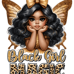 Black Girl Magic Juneteenth Design | Iris DTF