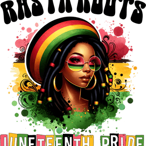 Rasta Rooods Juneteenth Pride Design | Iris DTF