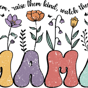 Cute Mother's Day Design DTF-Ready to Press V5 | Iris DTF