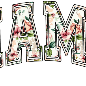 Floral Mama Design - DTF Ready To Press