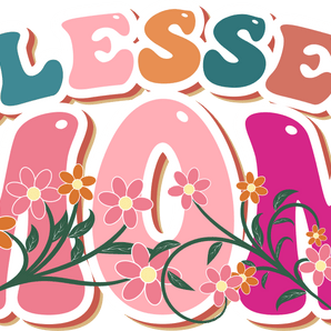Blessed Mom Design DTF-Ready to Press | Iris DTF