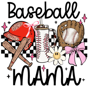 Baseball Mama Design DTF-Ready to Press | Iris DTF