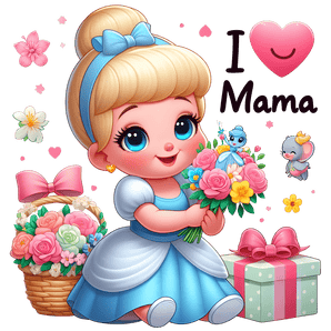 Disney Cinderella Mother's Day Design | Iris DTF
