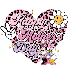 Disney Happy Mother's Day Design - DTF Ready To Press