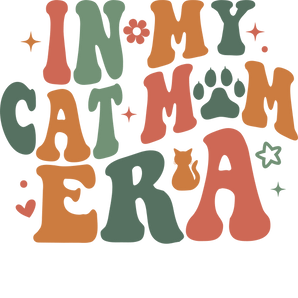 Funny Cat Mom Design - DTF Ready To Press