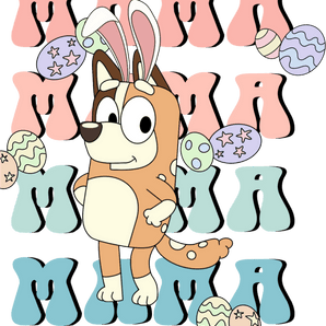 Bluey Mama Design - DTF Ready To Press