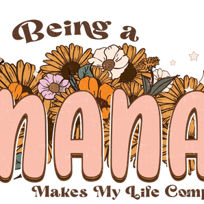 Being A Nana Design - DTF Ready To Press