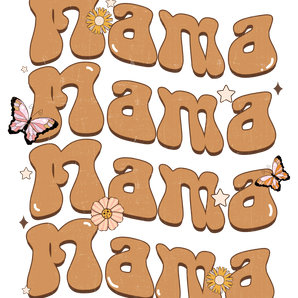Cute Mother's Day Mama Design - DTF Ready To Press
