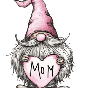 Mom Gnome Design - DTF Ready To Press