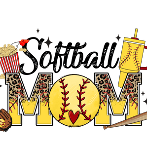Softball Mom DTF Design - Ready to Press V1 | Iris DTF