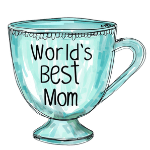 World's Best Mom Design - DTF Ready to Press V2 | Iris DTF