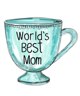 World's Best Mom Design - DTF Ready to Press V2 | Iris DTF