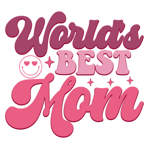 World's Best Mom Design - DTF Ready to Press V1 | Iris DTF