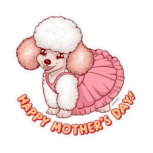 Happy Dog Mother's Day Design - DTF Ready To Press
