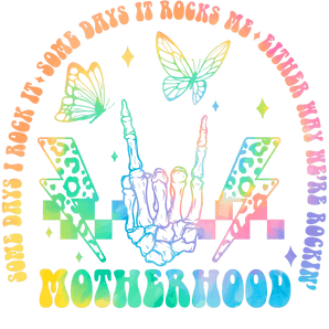 Cool Motherhood Design - DTF Ready To Press