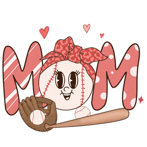 Retro Baseball Mom DTF Design Ready to Press V1 | Iris DTF