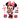 I Love Mom Minnie Mouse Design - DTF Ready To Press