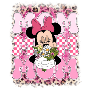Disney Minnie Mom Design - DTF Ready To Press