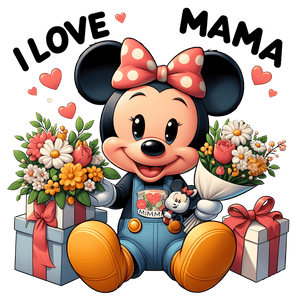 Lovely Mama Minnie DTF Design Ready to Press V1 | Iris DTF