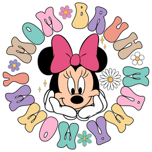 Minnie Mouse Mother's Day Design - DTF Ready To Press