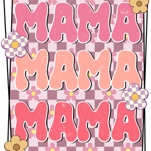 Mother's Day Retro Mama Design - DTF Ready To Press