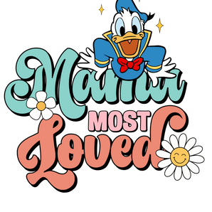 Mama Most Loved DTF Design - Ready to Press V1 | Iris DTF