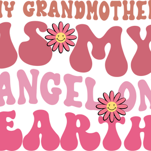 Cute Grandmother Design - DTF Ready To Press