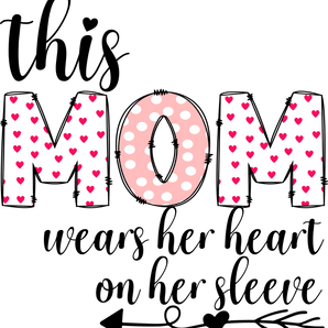 Lovely Mom Design - DTF Ready To Press