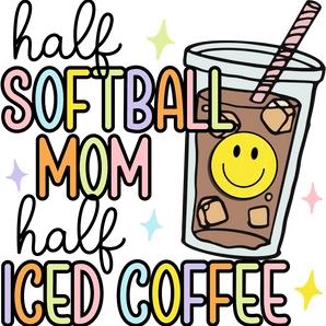Funny Softball Mom Design - DTF Ready To Press