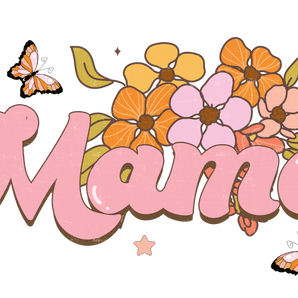 Retro Mama Design - DTF Ready To Press