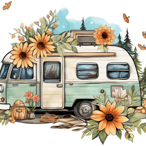 Cute Summer Vacation Design - DTF Ready To Press