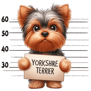Yorkshire Terrier Design - DTF Ready To Press