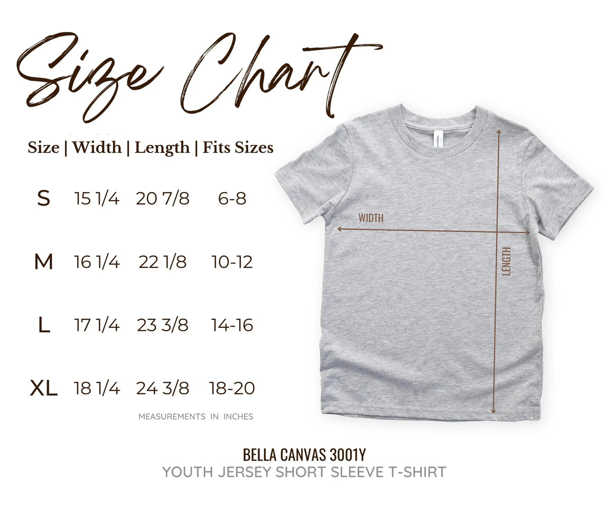 Bella + Canvas 3001Y | Youth Jersey Tee 3001 Y - XL - Iris DTF 