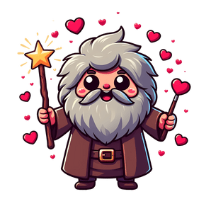 Harry Potter Rubeus Hagrid Valentine's Design | Iris DTF