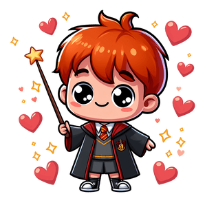 Harry Potter Ron Weasley Valentine's Day Design | Iris DTF