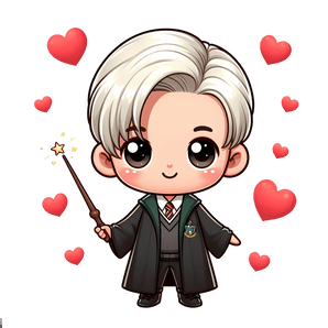 Harry Potter Draco Malfoy Valentine's Design | Iris DTF