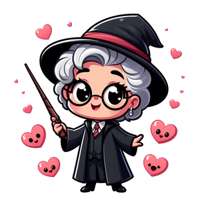 Harry Potter Minerva McGonagall Valentine's | Iris DTF
