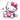 Hello Kitty Valentine's Day Heart Design - DTF Ready To Press