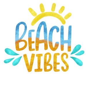 Beach Vibes Design DTF-Ready to Press | Iris DTF