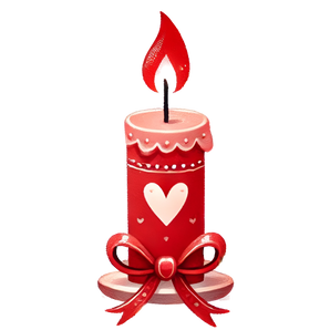 Valentine's Day Candle Love Design | Iris DTF