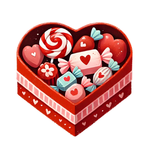 Love Candy Box Design | Iris DTF