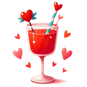 Valentine's Day Cocktail Design | Iris DTF
