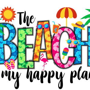 Funny Beach Vacay Design - DTF Ready To Press
