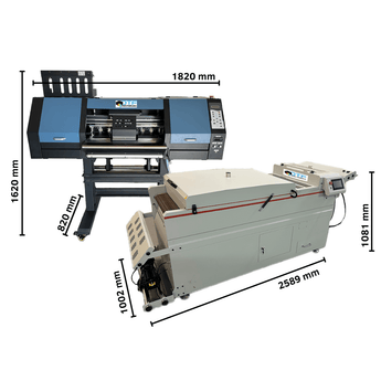 Complete DPU24-4 Head DTF Printer Bundle: Elevate Your Prints and Unleash Creativity - DTF Printer USA