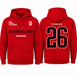 FIFA World Cup 2026 Germany Hoodie – Official "We Are 26" Die Mannschaft Pullover