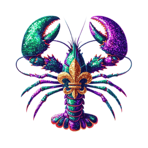 Mardi Gras Crap Design - DTF Ready To Press