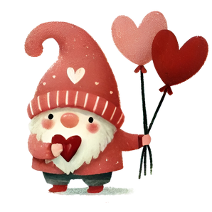 Valentine's Day Gnome | Iris DTF