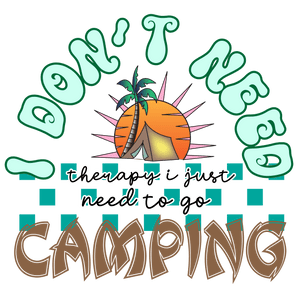 Summer Camping DTF Design - Ready to Press V2 | Iris DTF